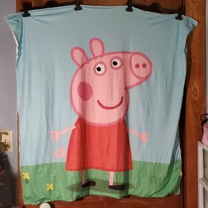 NEW PEPPA PIG MINKY BLANKET